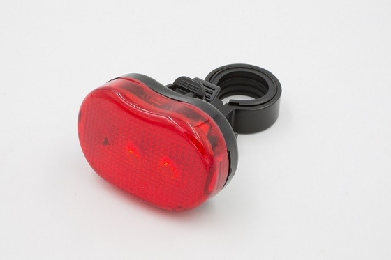 Blinky-Fahrrad-stoßen hintere Bremslicht AAA-Batterie LED beständiges