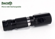 Rechargeable Military Led Flashlight With 90 Degree Angle Magnetic Base