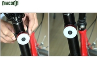 China wieder aufladbares USB Fahrrad-Rücklicht 50m*40mm*45mm 650mah mit der 7 Modus-Funktion usine