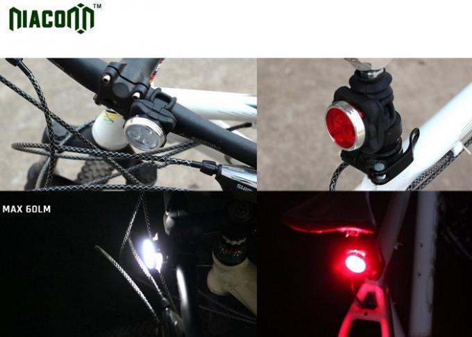 Wieder aufladbare Fahrradlampe-Sätze mit Batterie 650mah