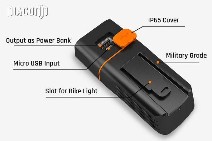 Dauerhafter geführter wieder aufladbares Fahrrad-Licht-gesetzter Aluminiummaterial 30W USBs CREE Xml
