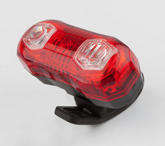 Straßen-Radfahrenlichter Warnning LED 69x30x32mm 18 Lumen