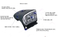 Ultra batteriebetriebener Fahrrad-Scheinwerfer IPX4 der Helligkeits-6cm